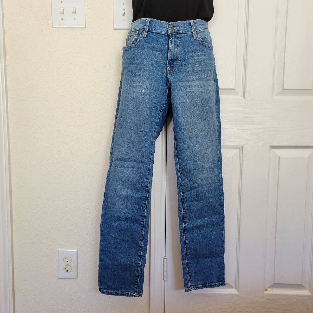 Women's Old Navy Original Mid-rise Stretch Straight-leg Denim Jeans Size 8 reg